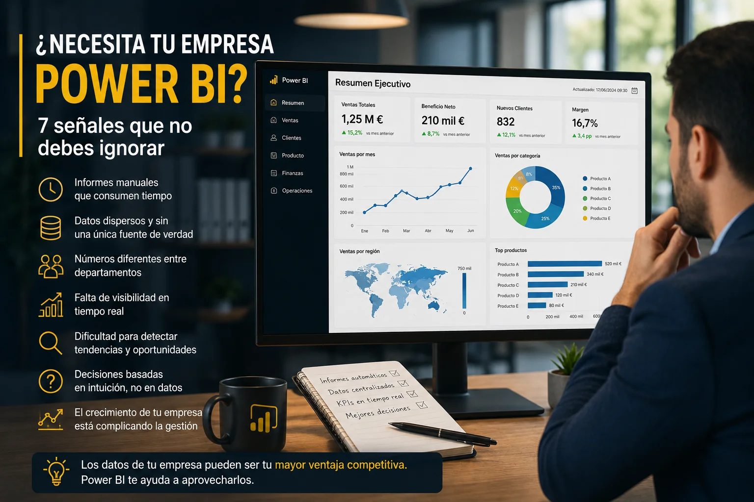 Errores comunes al implementar Power BI en empresas